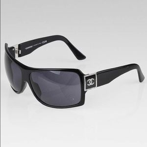 Authentic Chanel Rhinestone Sunglasses